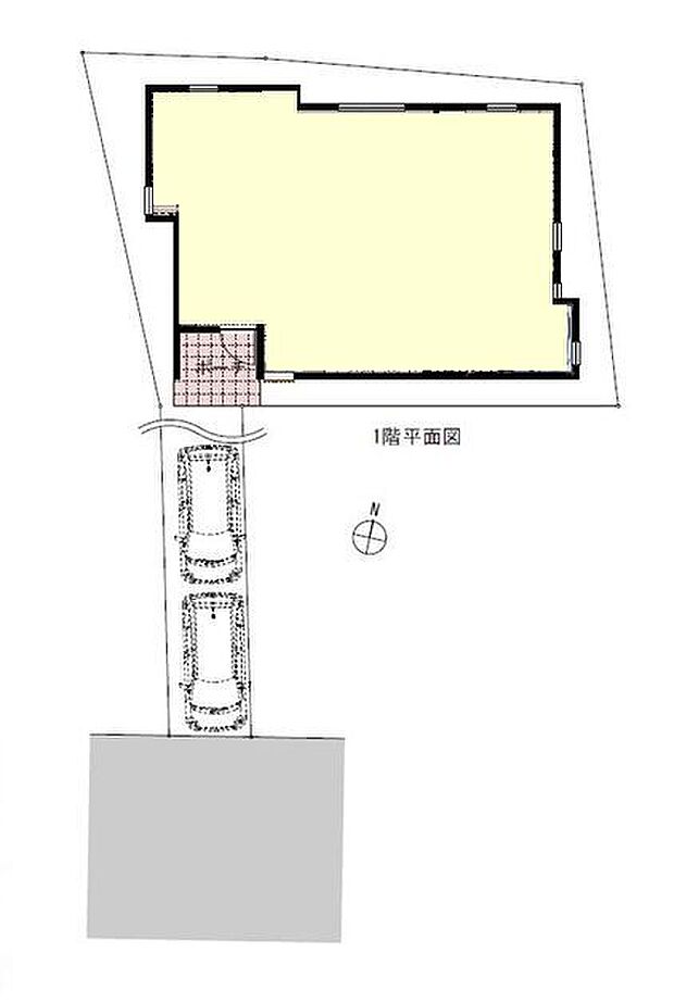 お車2台駐車可能。全居室収納完備。広々としたプライベート空間が確保できます。