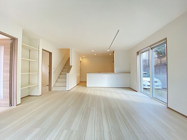 様々なシーンを過ごすリビング。ここから始まる家族との毎日が新しい生活のスタートです。