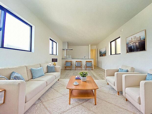 本画像はCGで作成しており、実際に現地に家具は置かれておりません。また、価格に家具は含まれておりません。