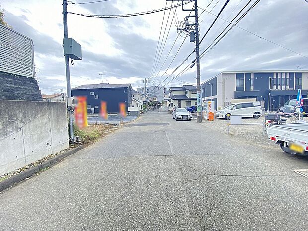 陽当たり 風通し共に良好です。利便性と静穏が調和した立地に、どのようなお家が建つのか今からワクワクしますね