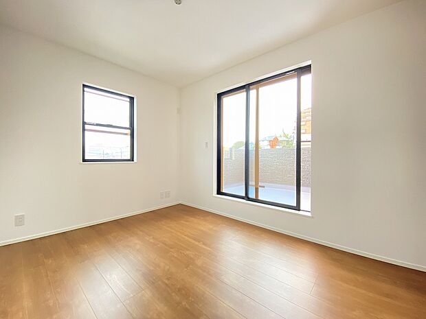 ゆっくりとした時間が流れる、癒しの寝室です。