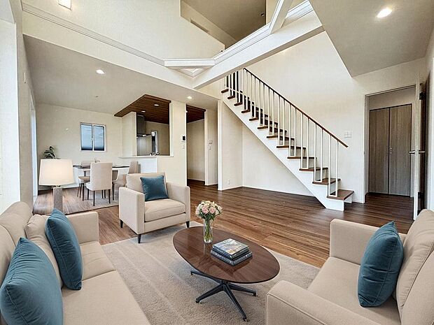 本画像はＣＧで作成しており、実際に現地に家具は置かれておりません。また、価格に家具は含まれておりません。