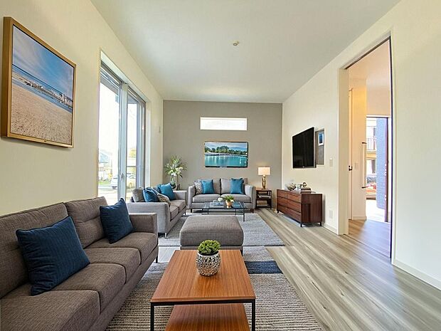 本画像はCGで作成しており、実際に現地に家具は置かれておりません。また、価格に家具は含まれておりません。