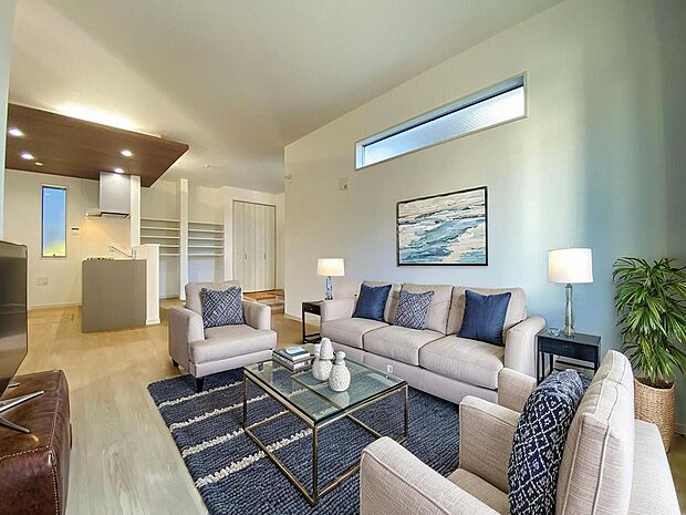 本画像はCGで作成しており、実際に現地に家具は置かれておりません。また、価格に家具は含まれておりません。