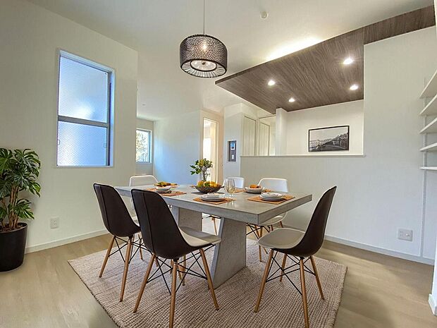 本画像はCGで作成しており、実際に現地に家具は置かれておりません。また、価格に家具は含まれておりません。