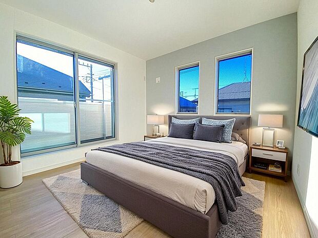 本画像はCGで作成しており、実際に現地に家具は置かれておりません。また、価格に家具は含まれておりません。