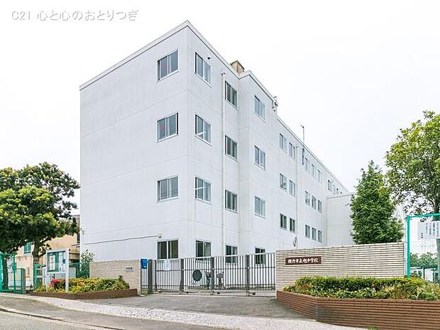 横浜市立旭中学校　260ｍ