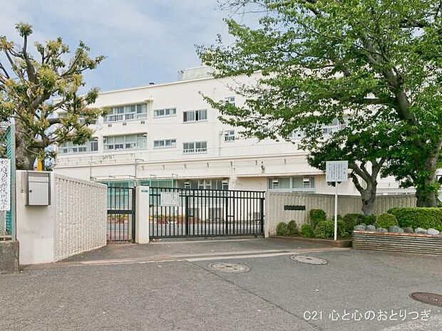 横浜市立中田中学校　473ｍ