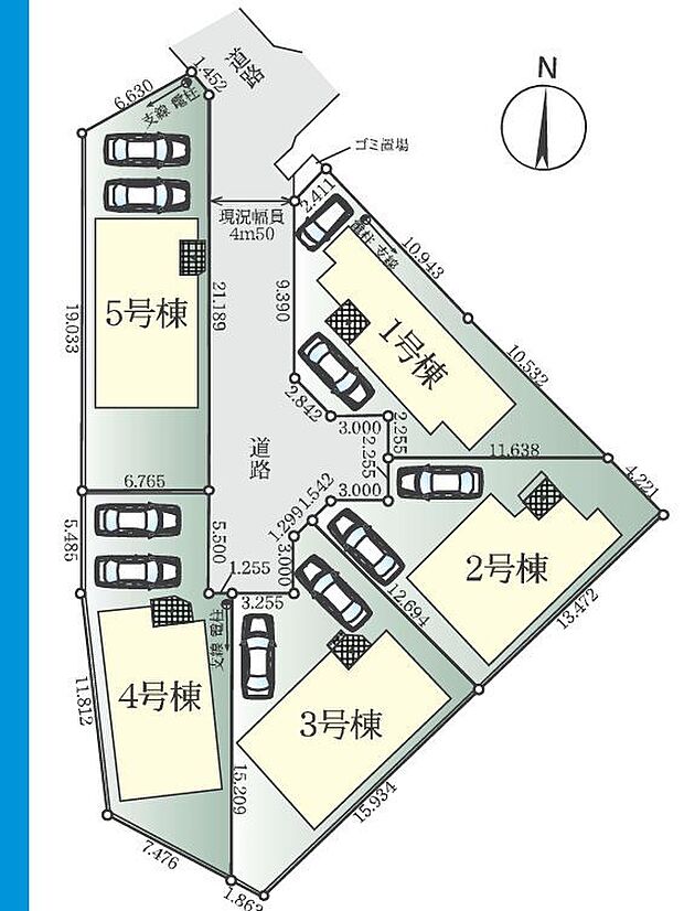 全室2面採光の明るく風通しの良いお住まいです。2台駐車可能なカースペース