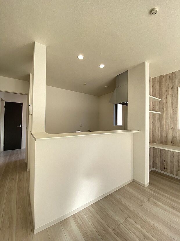 調理も配膳もスムーズに。効率を考えた快適キッチンです。