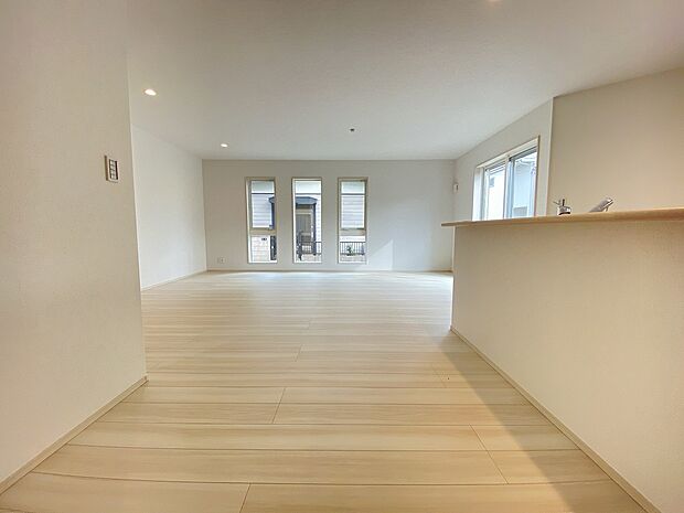 様々なシーンを過ごすリビング。ここから始まる家族との毎日が新しい生活のスタートです。