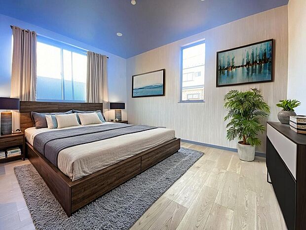 本画像はCGで作成しており、実際に現地に家具は置かれておりません。また、価格に家具は含まれておりません。