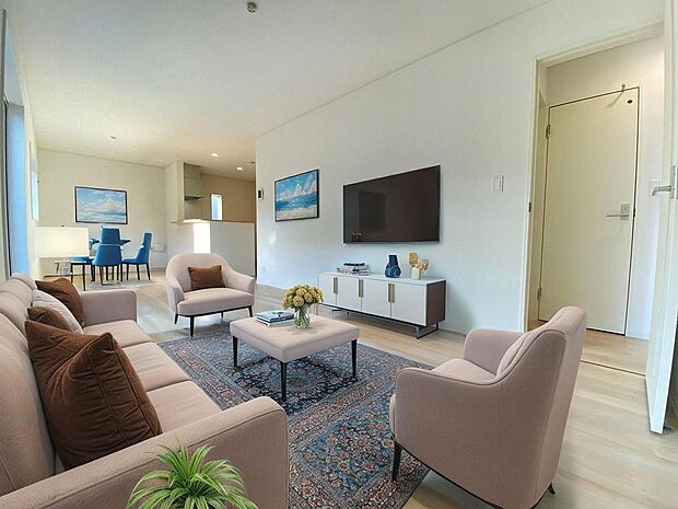 本画像はCGで作成しており、実際に現地に家具は置かれておりません。また、価格に家具は含まれておりません。荷物もここにお任せ