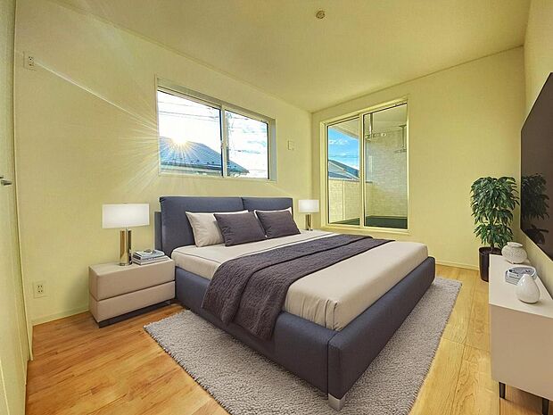 本画像はCGで作成しており、実際に現地に家具は置かれておりません。また、価格に家具は含まれておりません。