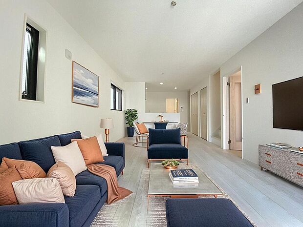 本画像はCGで作成しており、実際に現地に家具は置かれておりません。また、価格に家具は含まれておりません。