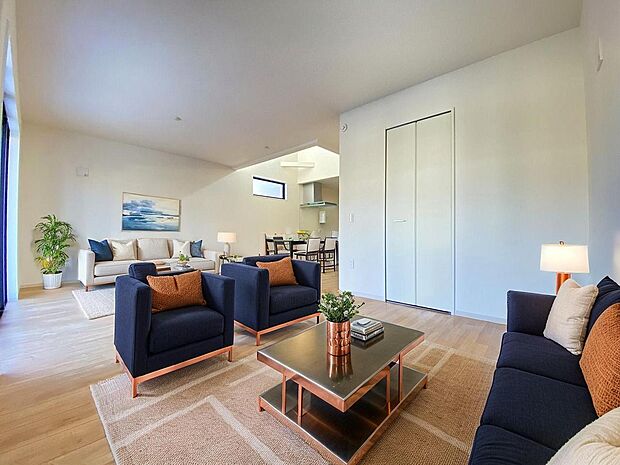 本画像はCGで作成しており、実際に現地に家具は置かれておりません。また、価格に家具は含まれておりません。