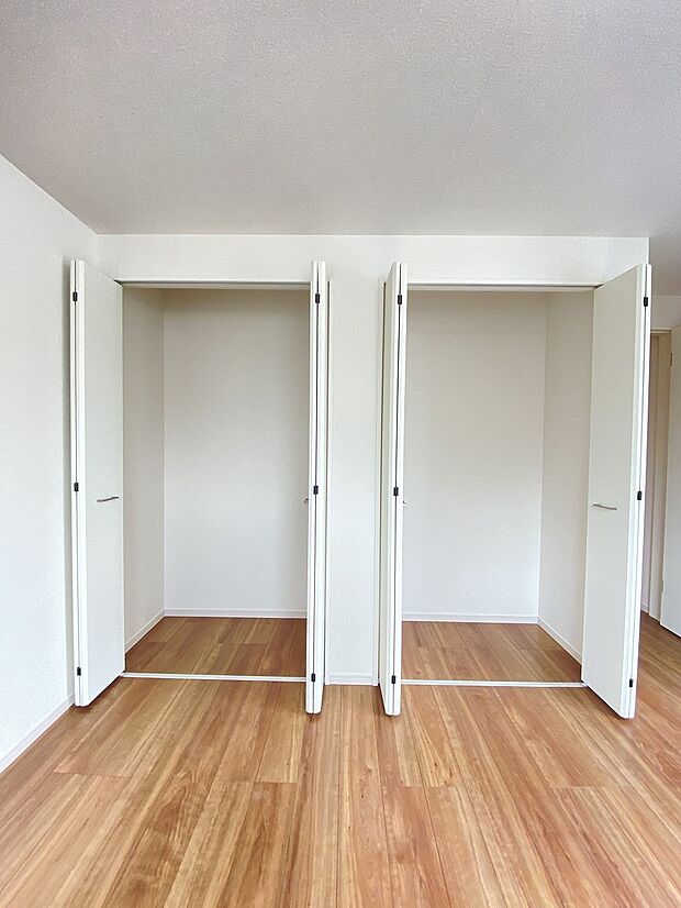 整理整頓も楽しくなる、大容量の収納スペース。