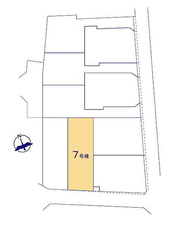 該当区画：7号棟