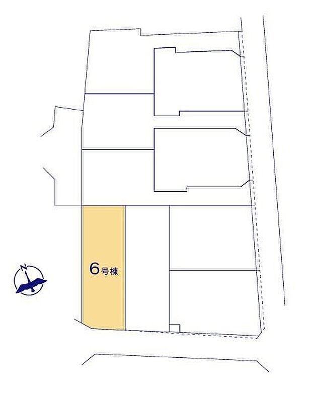 該当区画：6号棟