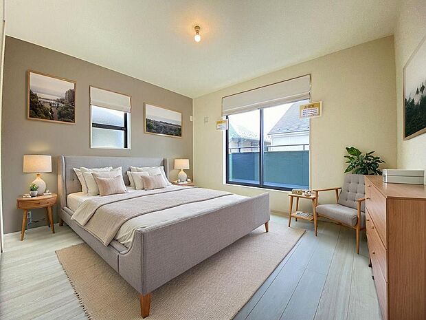 本画像はCGで作成しており、実際に現地に家具は置かれておりません。また、価格に家具は含まれておりません。