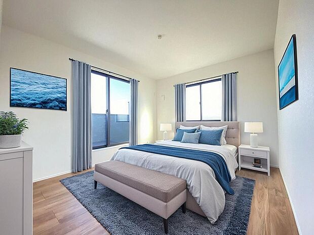 本画像はCGで作成しており、実際に現地に家具は置かれておりません。また、価格に家具は含まれておりません。