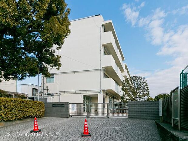横浜市立いずみ野小学校　590ｍ　撮影日:2022/02/04