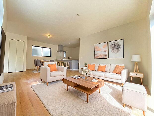 本画像はCGで作成しており、実際に現地に家具は置かれておりません。また、価格に家具は含まれておりません。