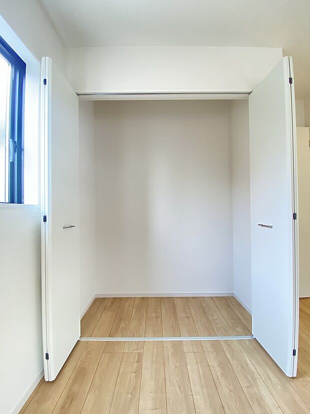 整理整頓も楽しくなる、大容量の収納スペース。