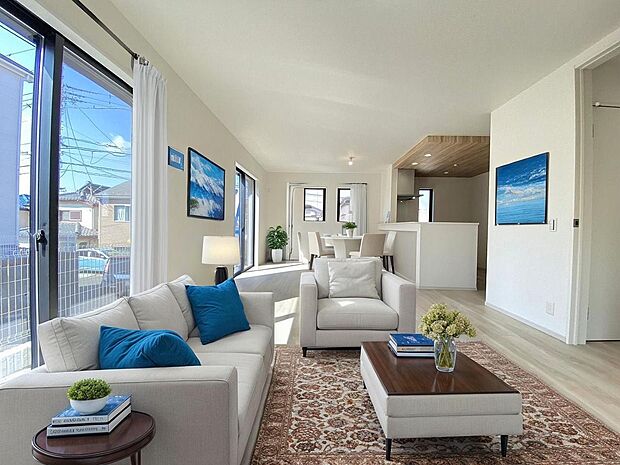 本画像はCGで作成しており、実際に現地に家具は置かれておりません。また、価格に家具は含まれておりません。