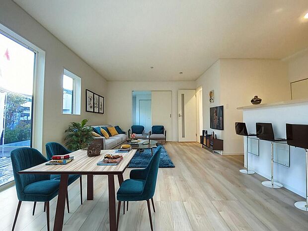 本画像はCGで作成しており、実際に現地に家具は置かれておりません。また、価格に家具は含まれておりません。