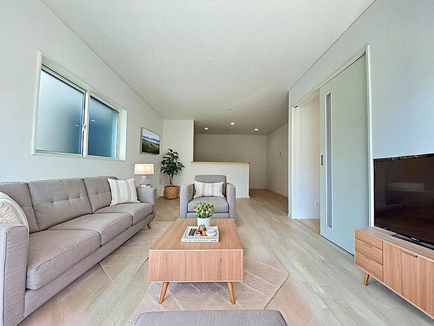 本画像はCGで作成しており、実際に現地に家具は置かれておりません。また、価格に家具は含まれておりません。