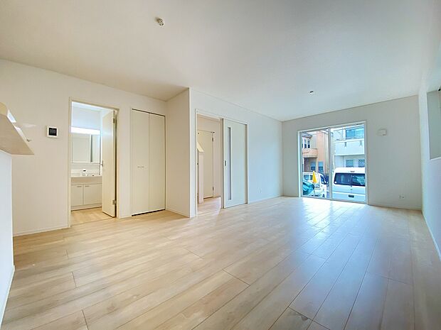 様々なシーンを過ごすリビング。ここから始まる家族との毎日が新しい生活のスタートです。