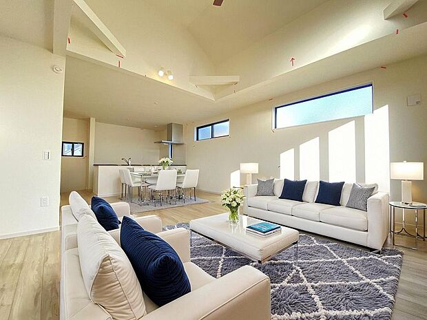 本画像はCGで作成しており、実際に現地に家具は置かれておりません。また、価格に家具は含まれておりません。