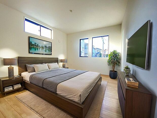 本画像はCGで作成しており、実際に現地に家具は置かれておりません。また、価格に家具は含まれておりません。