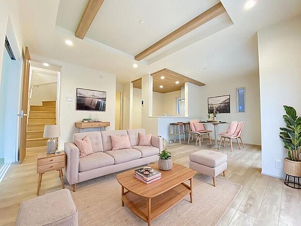 本画像はCGで作成しており、実際に現地に家具は置かれておりません。また、価格に家具は含まれておりません。