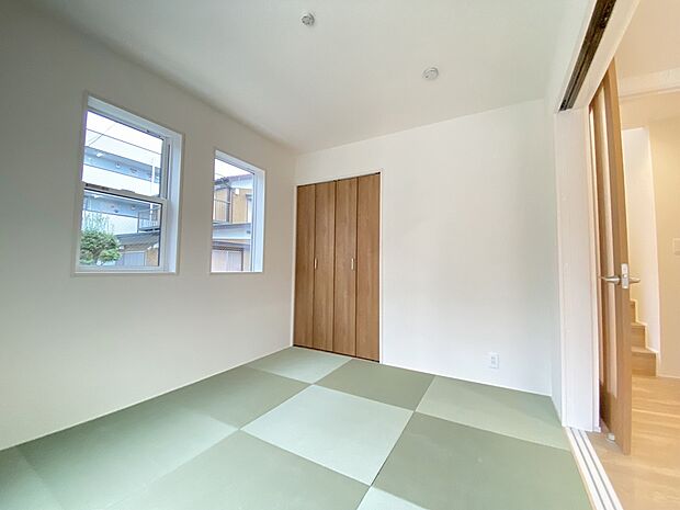 心がほどける場所―静けさに包まれる畳の間。リラックスできる空間になっています。