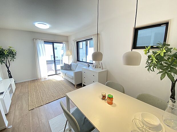 様々なシーンを過ごすリビング。ここから始まる家族との毎日が新しい生活のスタートです。