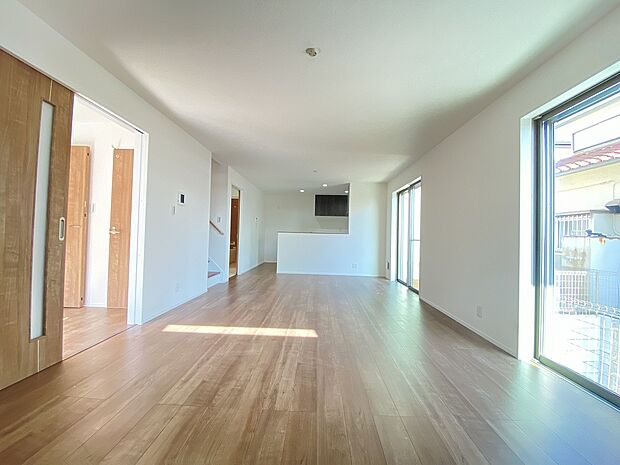 様々なシーンを過ごすリビング。ここから始まる家族との毎日が新しい生活のスタートです。