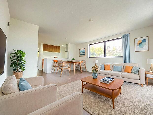 本画像はCGで作成しており、実際に現地に家具は置かれておりません。また、価格に家具は含まれておりません。