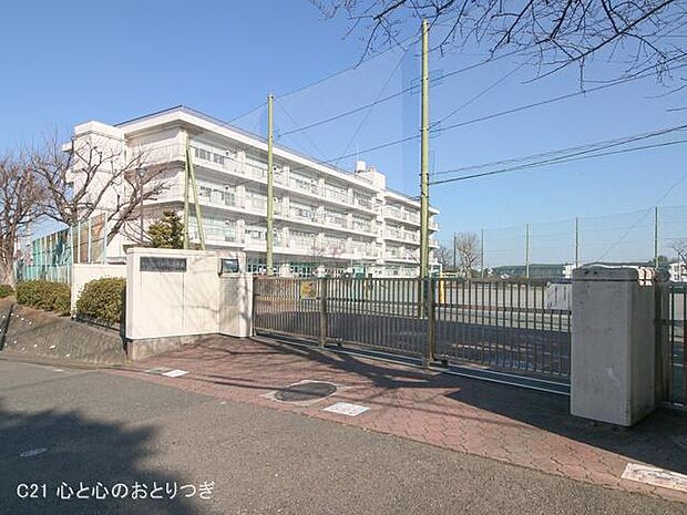 横浜市立平戸台小学校　850ｍ　撮影日:2023/02/17