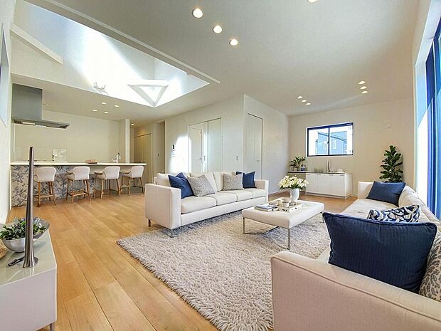 本画像はCGで作成しており、実際に現地に家具は置かれておりません。また、価格に家具は含まれておりません。