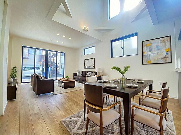 本画像はCGで作成しており、実際に現地に家具は置かれておりません。また、価格に家具は含まれておりません。