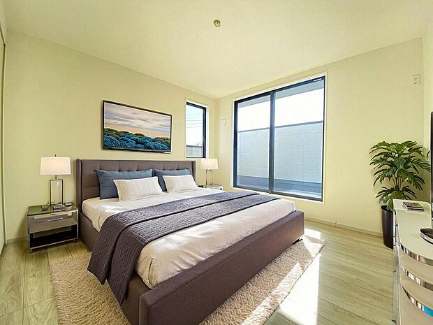 本画像はCGで作成しており、実際に現地に家具は置かれておりません。また、価格に家具は含まれておりません。