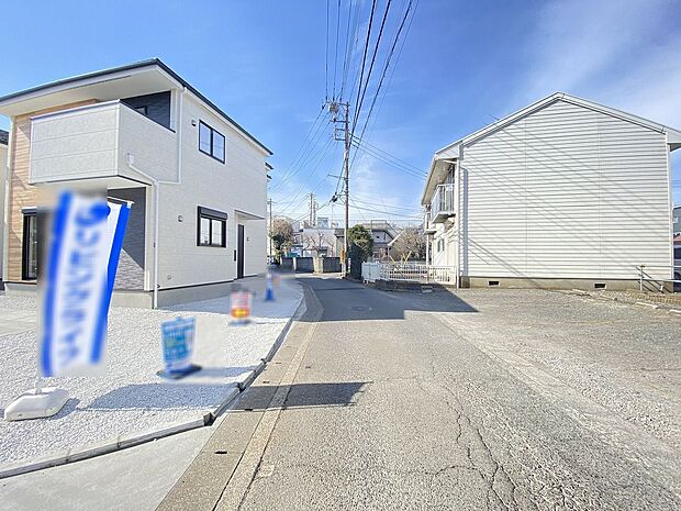 お車通りも少なく、お子様とのお散歩も安心してできる閑静な住宅街です。