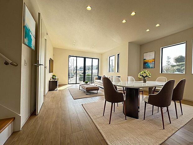 本画像はCGで作成しており、実際に現地に家具は置かれておりません。また、価格に家具は含まれておりません。