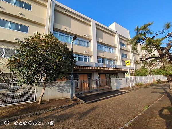 藤沢市立鵠南小学校　230ｍ　撮影日:2025/03/13