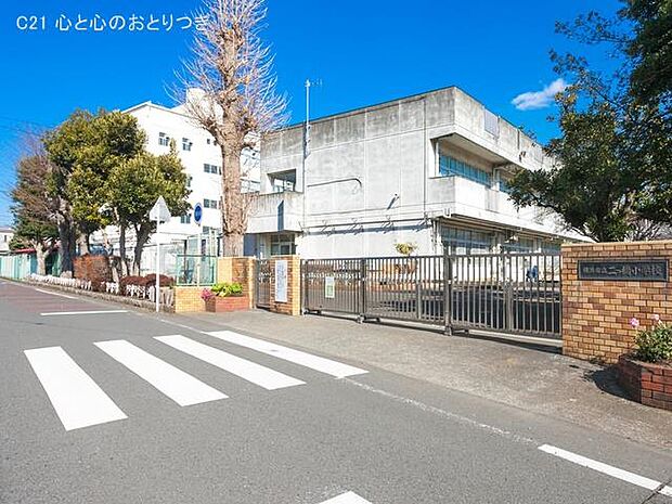 横浜市立二つ橋小学校　590ｍ　撮影日:2021/02/03