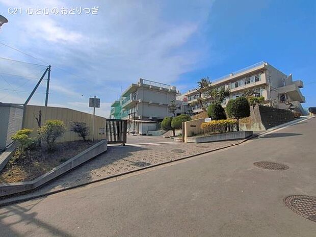 横浜市立岡津中学校　700ｍ　撮影日:2026/03/01
