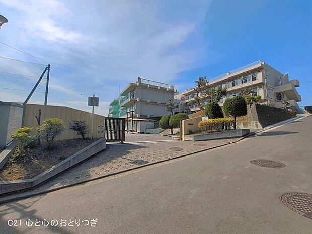 横浜市立岡津中学校 700m 撮影日:2026/03/01