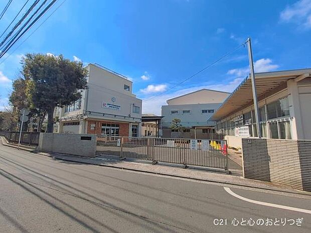 横浜市立泉が丘中学校　1420ｍ　撮影日:2026/03/01